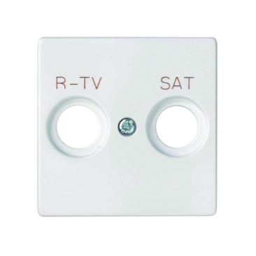 SIMON 82097-30 S82 TAPA PRESA R-TV+SAT BN